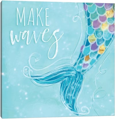 Make Waves I Canvas Art Print