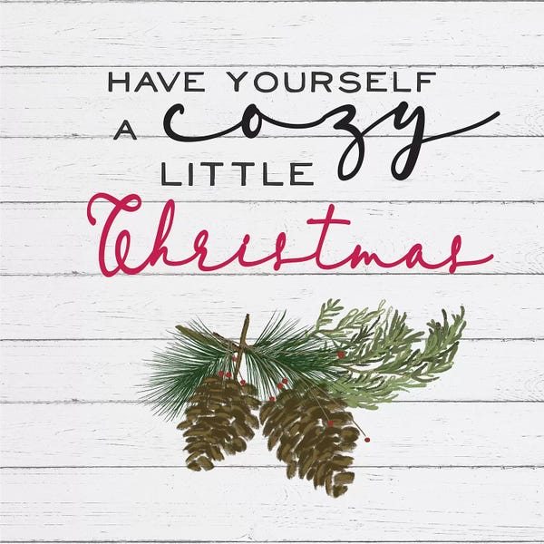 Home For The Holidays: Cozy Christmas I Pine cones by hartworks