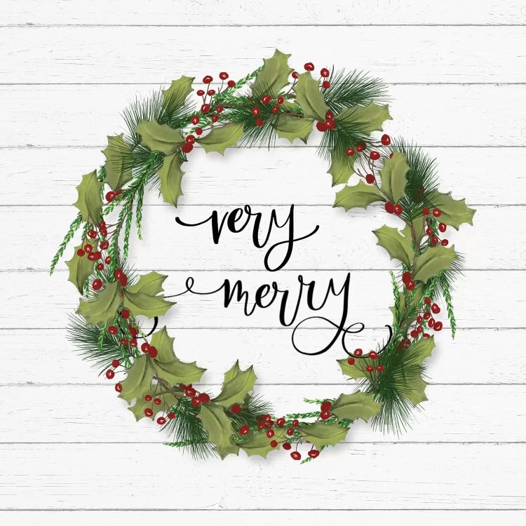 Cozy Christmas Wreath I