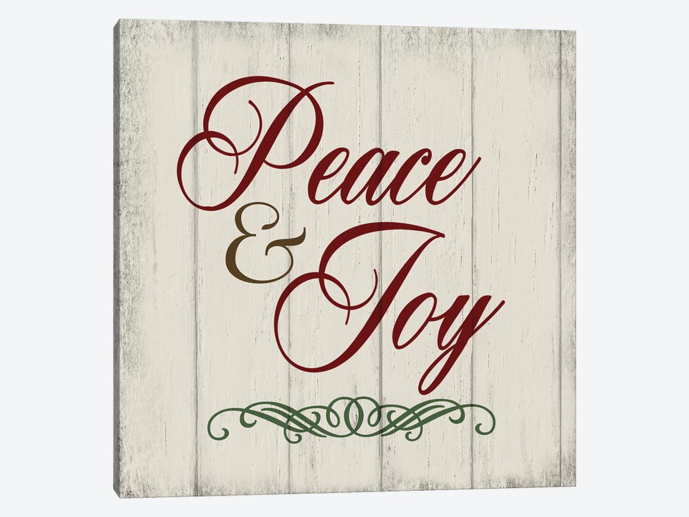 Christmas Peace II by hartworks 1-piece Canvas Artwork