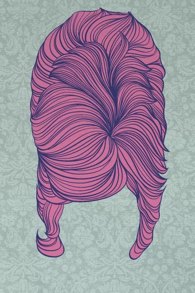 Crazy Beehive by 5by5collective canvas print