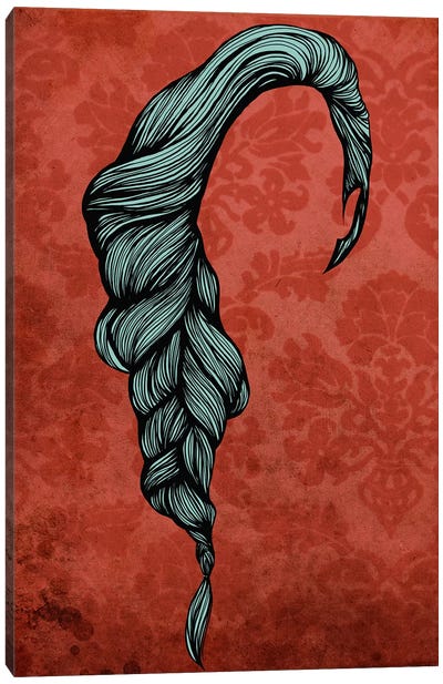 Fishtail  Canvas Art Print - Get Your Hair Did