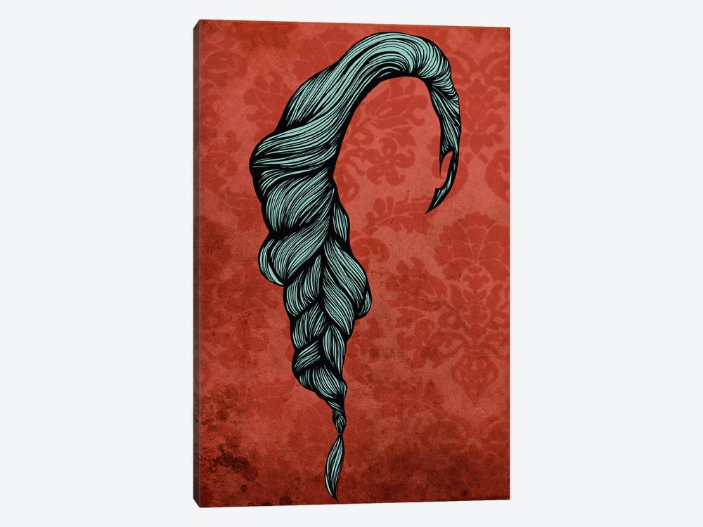 Fishtail  by 5by5collective 1-piece Canvas Art Print