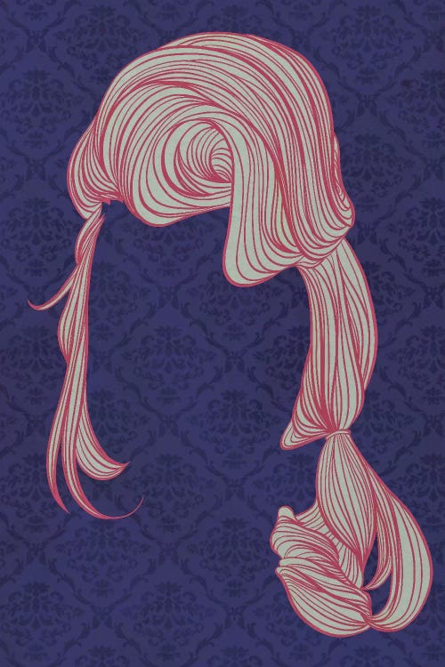Bouffant #1  by 5by5collective wall art