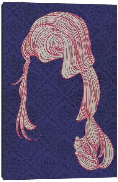 Bouffant #1  Canvas Art Print - Hair & Beauty Art