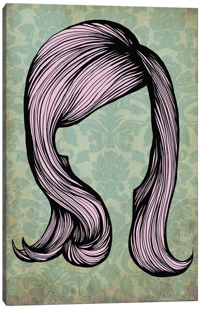 Bouffant #2  Canvas Art Print - Movember Collection