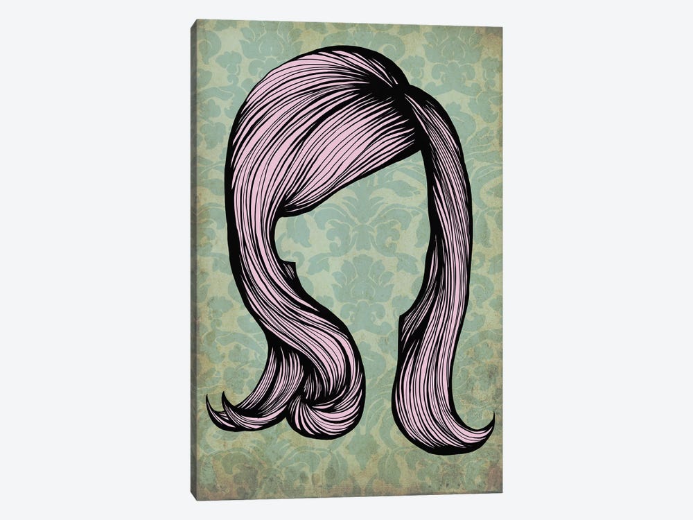 Bouffant #2  by 5by5collective 1-piece Canvas Wall Art