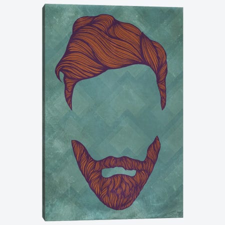 Quiff  Canvas Print #HSC4} by 5by5collective Canvas Art Print