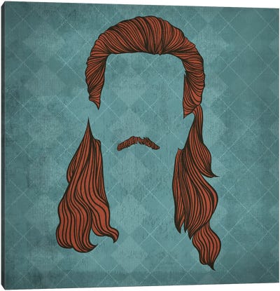 Mullet  Canvas Art Print - Movember Collection