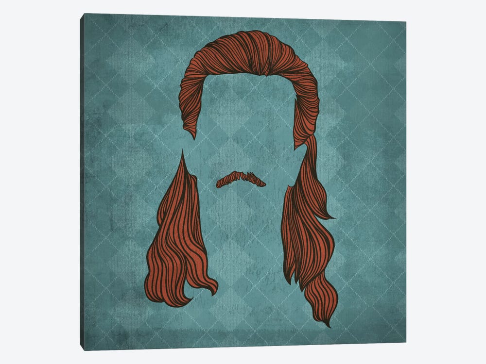 Mullet  by 5by5collective 1-piece Canvas Wall Art