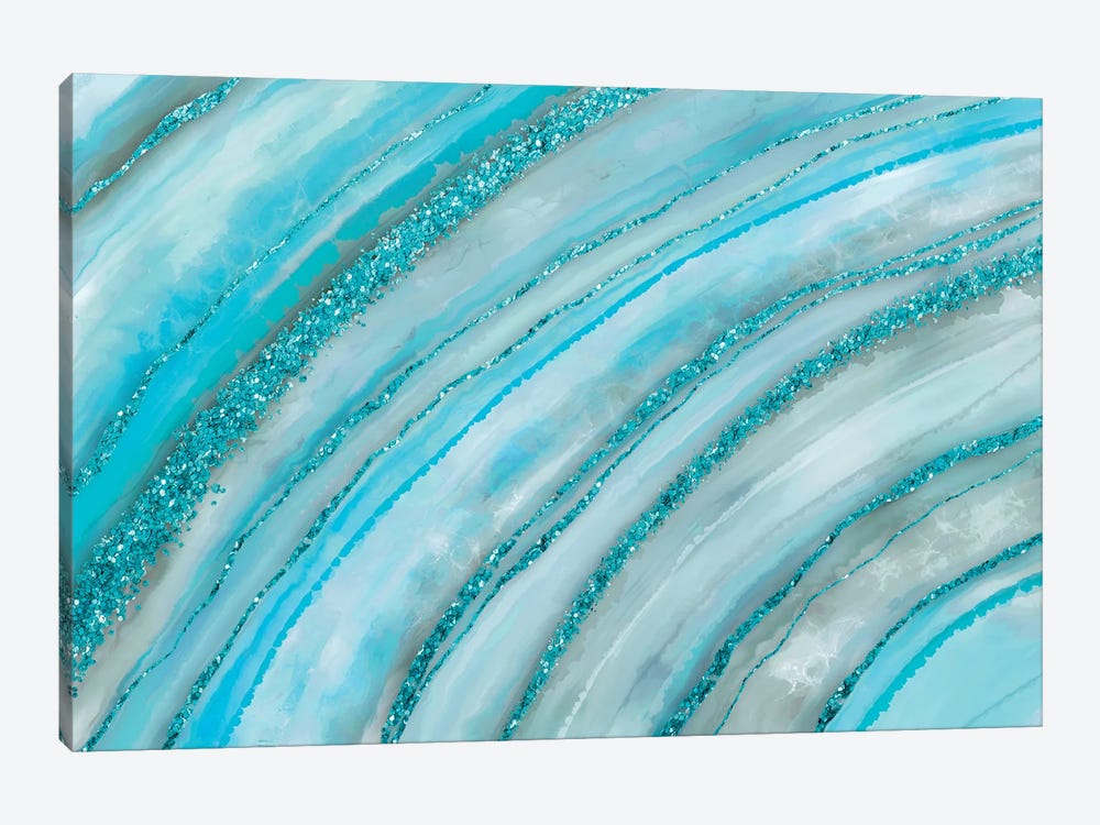 Glamour Geode by Andrea Haase 1-piece Canvas Artwork