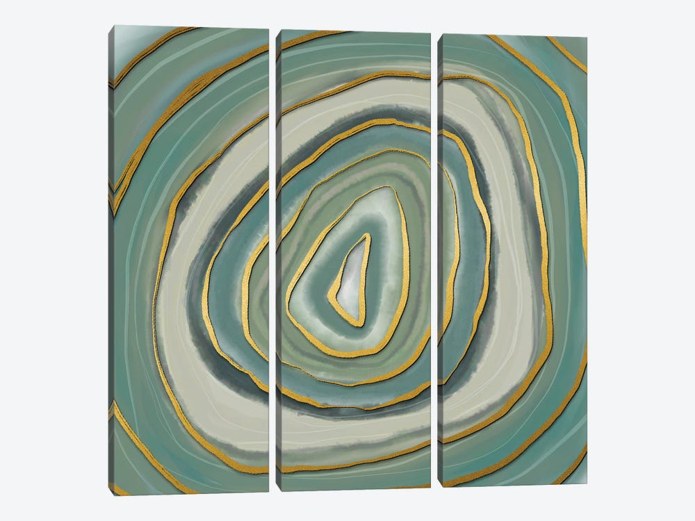 Elegant Agate by Andrea Haase 3-piece Canvas Artwork