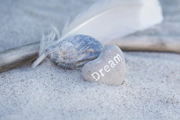 Andrea Haase: Dream Heart Beach Still by Andrea Haase