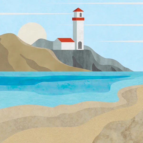 Andrea Haase: East End Lighthouse by Andrea Haase