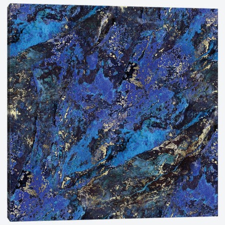 Lapis Lazuli Stone Canvas Print #HSE133} by Andrea Haase Canvas Art