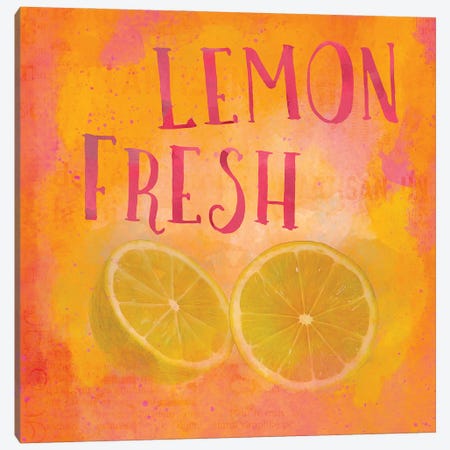 Lemon Fresh Canvas Print #HSE134} by Andrea Haase Canvas Print