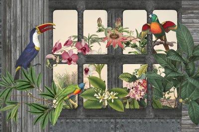 Lost Paradise (Birds) by Andrea Haase art print
