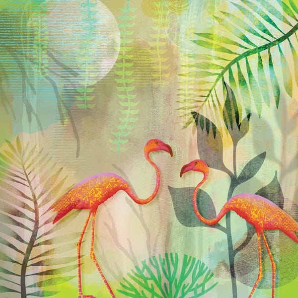 Andrea Haase: Magical Flamingo Paradise by Andrea Haase