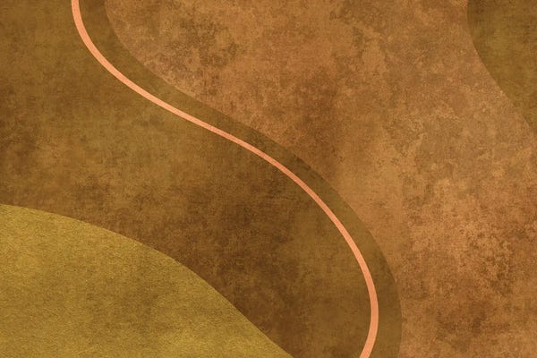 Andrea Haase: Mid Century Shapes IV by Andrea Haase