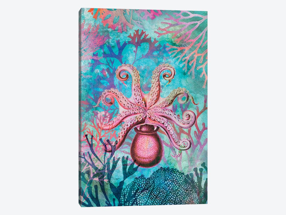 Octopus Paradise by Andrea Haase 1-piece Art Print