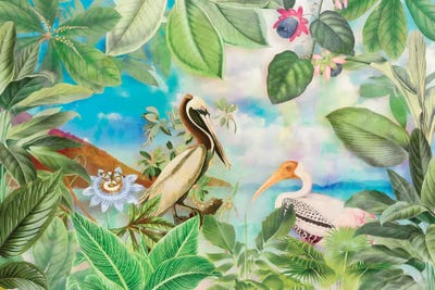 Tropical Paradise by Andrea Haase art print