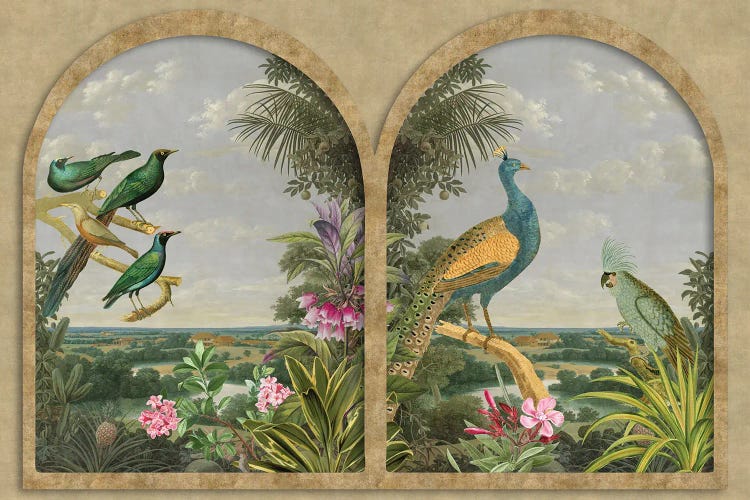 Window With A View (Tropical Birds)