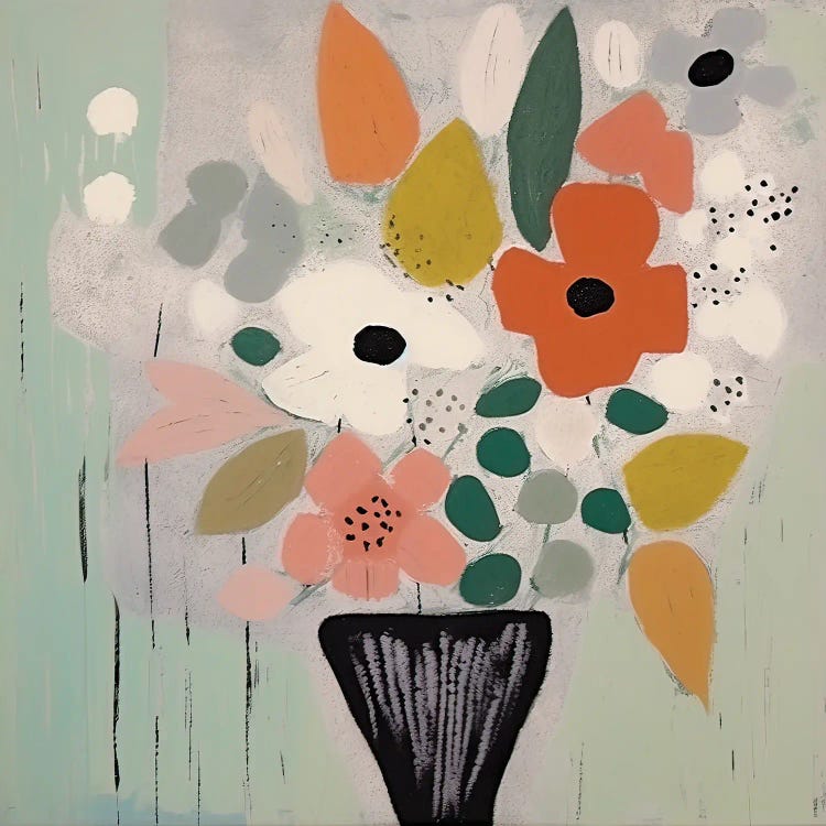 The Artful Blooms by Andrea Haase wall art