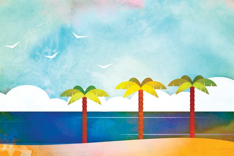 A Tropical Sea Breeze by Andrea Haase wall art