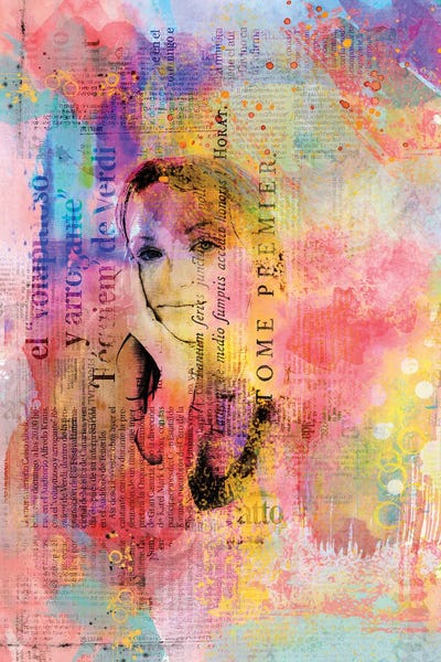 Berlin City Girl by Andrea Haase art print