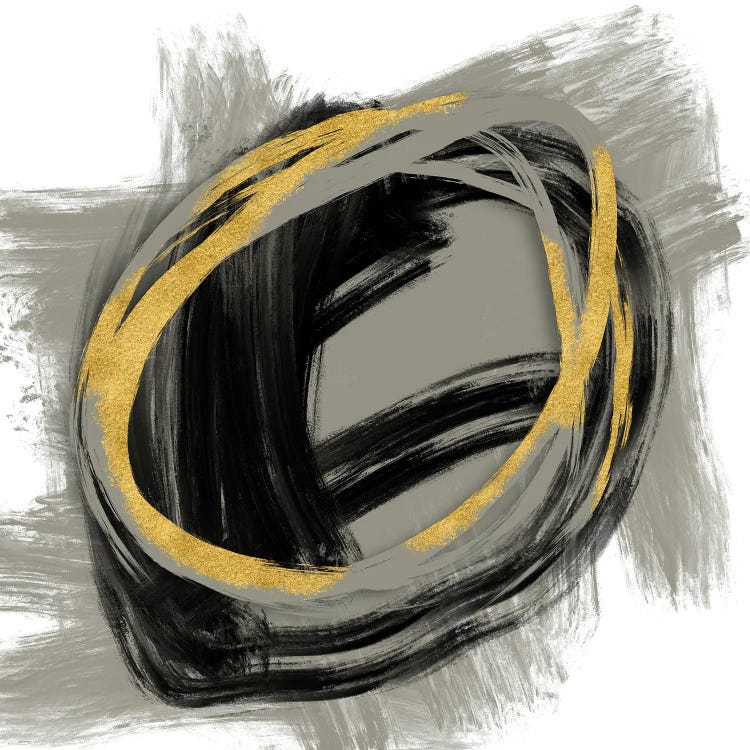 Gold Meets Neutrals IX by Andrea Haase wall art