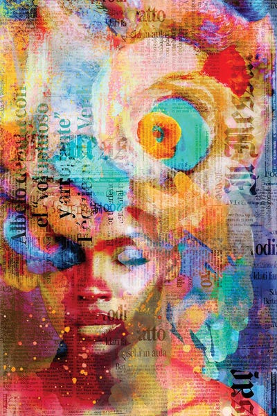 New York City Girl by Andrea Haase art print