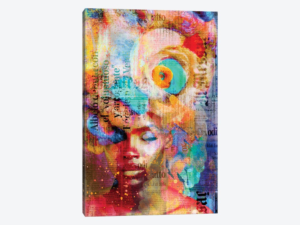 New York City Girl by Andrea Haase 1-piece Canvas Artwork