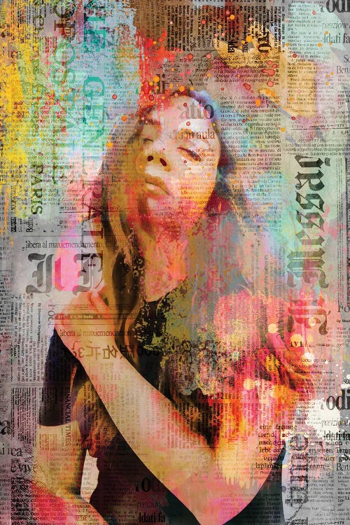 Paris City Girl by Andrea Haase wall art