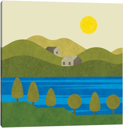 River View Canvas Art Print - Andrea Haase