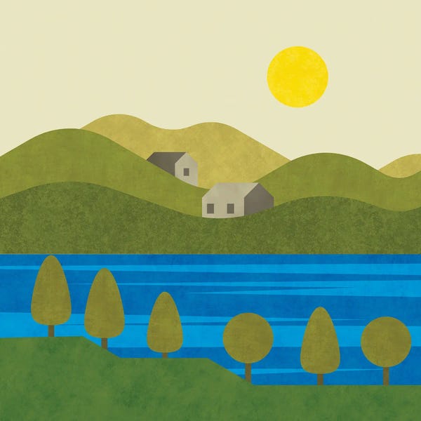 Andrea Haase: River View by Andrea Haase