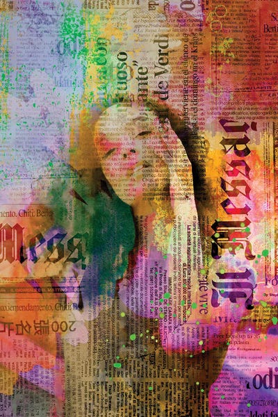 Sao Paulo City Girl by Andrea Haase art print