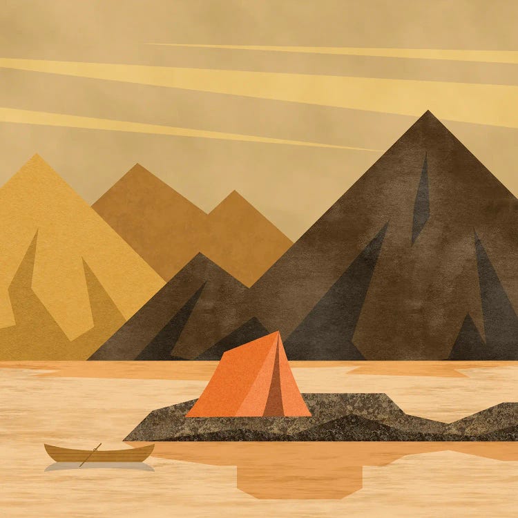 Camping Adventure by Andrea Haase wall art