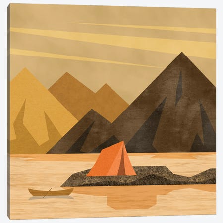 Camping Adventure Canvas Print #HSE7} by Andrea Haase Art Print