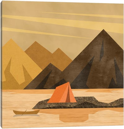 Camping Adventure Canvas Art Print - Andrea Haase