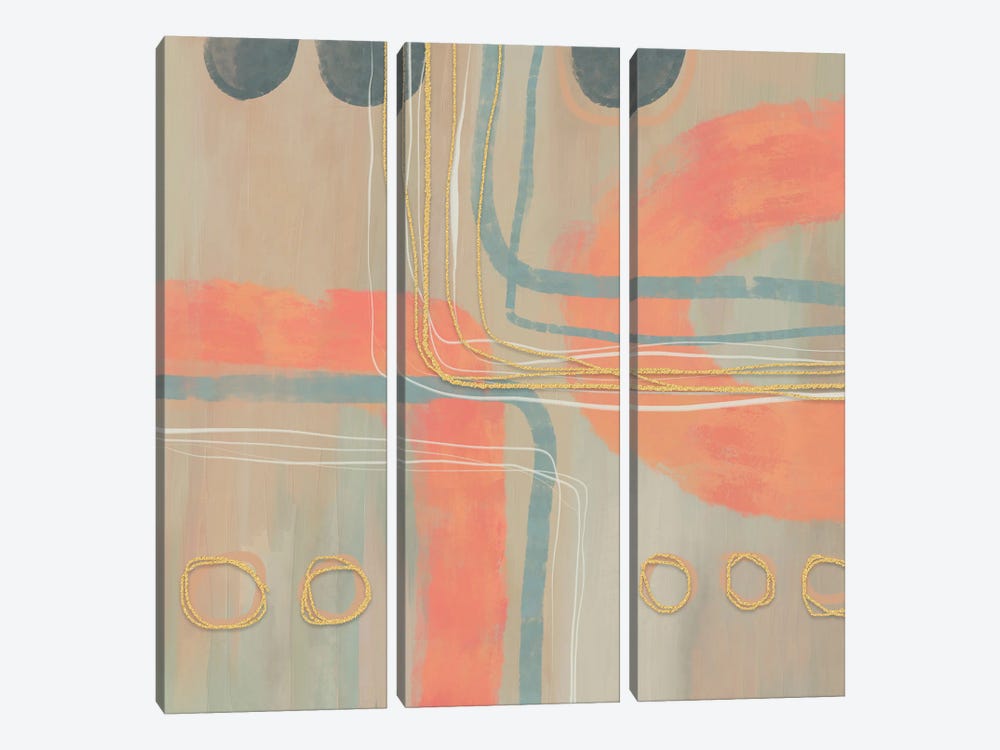 Abstract Journey by Andrea Haase 3-piece Canvas Art