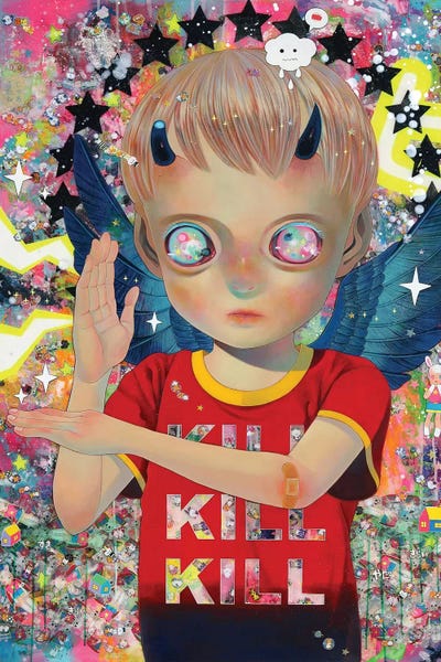 Pop Surrealism & Lowbrow: I Do Not Know My Enemy - Boy by Hikari Shimoda