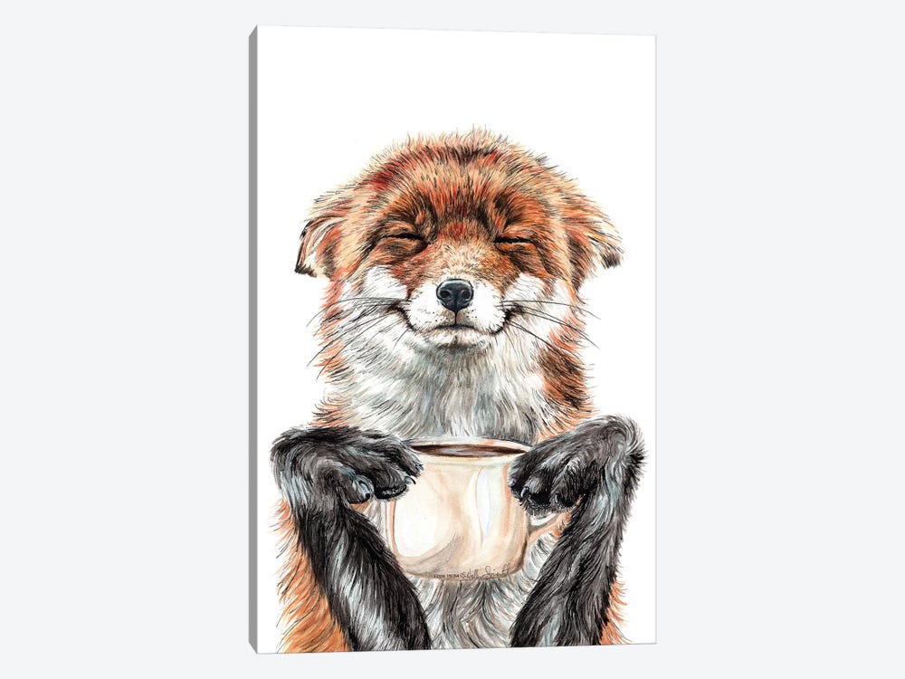 Morning Fox Canvas Print by Holly Simental | iCanvas