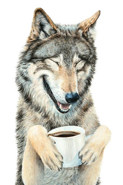 Kitchen: Coffee In The Moonlight by Holly Simental