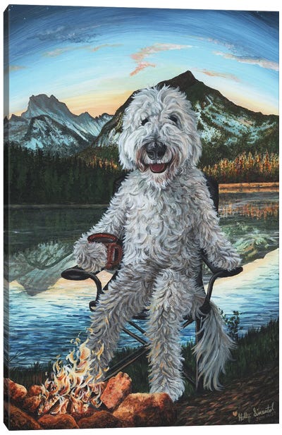 Campadoodle Canvas Art Print - Pet Mom
