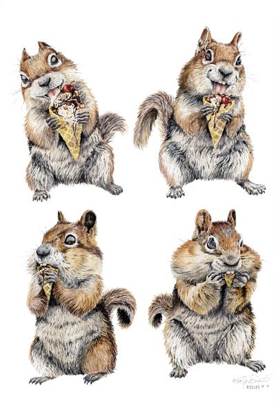 Office Humor: Nuts For Ice Cream by Holly Simental
