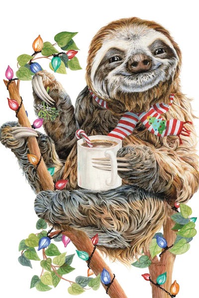 Christmas Animals: Top Of Christmas Morning by Holly Simental