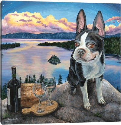 El Corazon De Lake Tahoe Canvas Art Print - Holly Simental