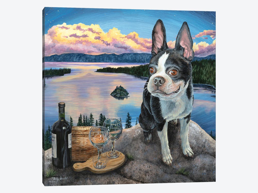 El Corazon De Lake Tahoe by Holly Simental 1-piece Canvas Art Print