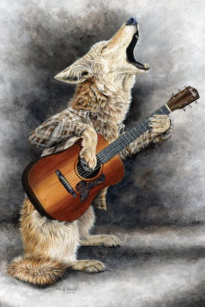 Coyotes: Song Of The Coyote by Holly Simental