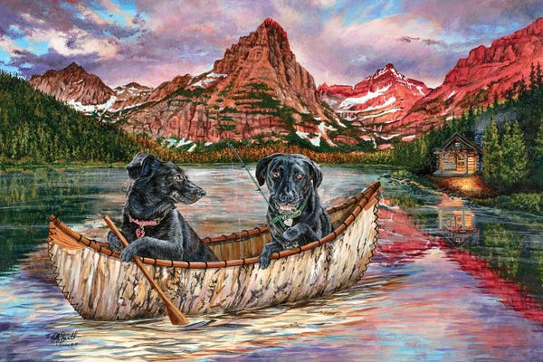 Lakehouse Décor: Tails Of The Lake by Holly Simental